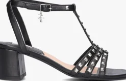 zwarte mexx sandalen juicy