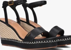 zwarte mexx sandalen met hak ricky palace