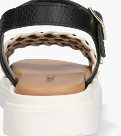zwarte mexx sandalen playa penny