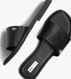 zwarte mexx slippers jolie