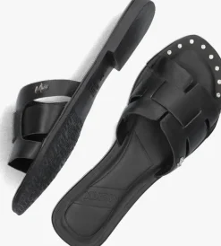 zwarte mexx slippers lisa