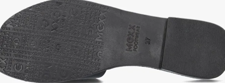 zwarte mexx slippers lolli