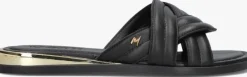 zwarte mexx slippers natalya
