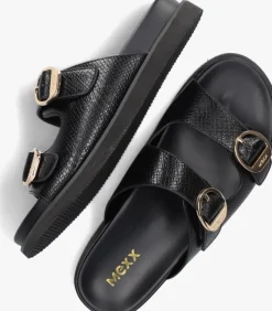 zwarte mexx slippers nirken