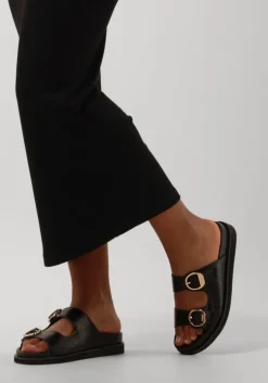 zwarte mexx slippers nirken