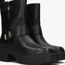 zwarte michael kors boots perry bootie
