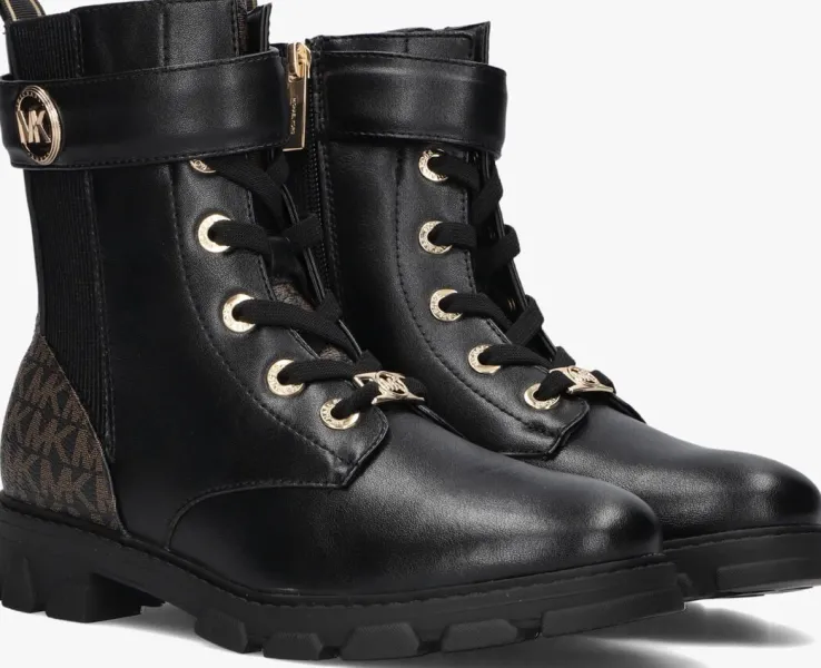 zwarte michael kors kids veterboots ridley stark 2