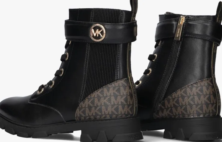 zwarte michael kors kids veterboots ridley stark 2