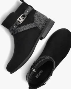 zwarte michael kors kids enkelboots emma kincaid