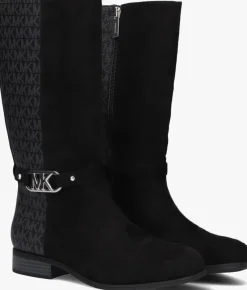 zwarte michael kors kids laarzen finley kincaid 2