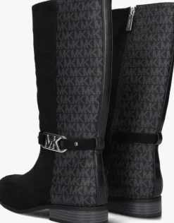 zwarte michael kors kids laarzen finley kincaid 2