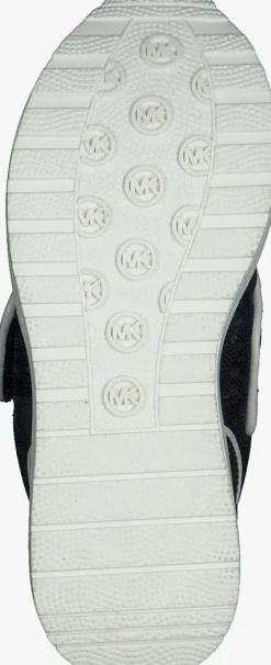 zwarte michael kors kids lage sneakers zia-neo debo