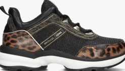 zwarte michael kors kids lage sneakers olympia