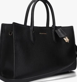 zwarte michael kors schoudertas scarlett