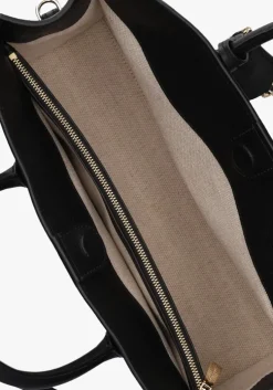 zwarte michael kors schoudertas scarlett