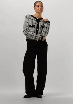 zwarte minus blazer satina knit cardigan