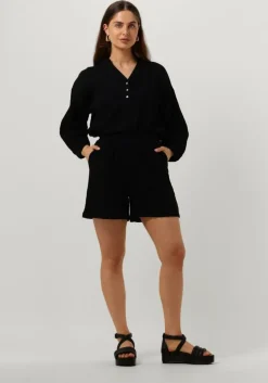 zwarte minus blouses hemma 3/4 sleeve blouse 1