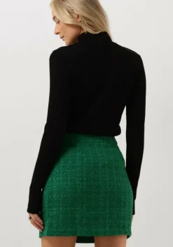 zwarte minus coltrui mslana roll knit pullover