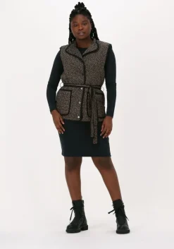 zwarte minus midi jurk malina dress