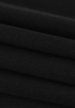 zwarte minus midi jurk ophelia boat neck short sleeve midi modal dress