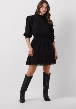 zwarte minus mini jurk catja short dress