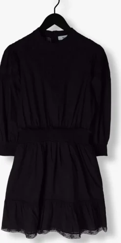 zwarte minus mini jurk catja short dress