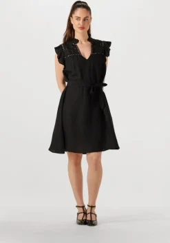 zwarte minus mini jurk mags short dress