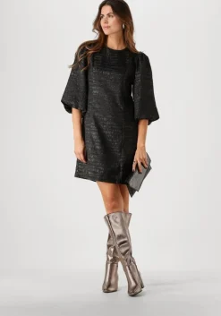 zwarte minus mini jurk msmelbi short dress