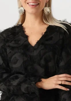 zwarte minus mini jurk msmaica short dress