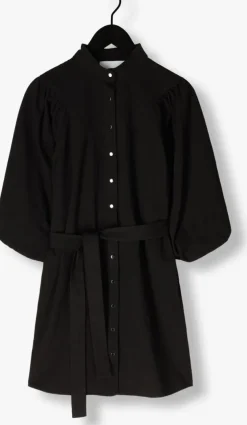 zwarte minus mini jurk sigga short dress