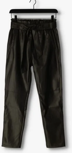 zwarte minus pantalon jayda pu pant