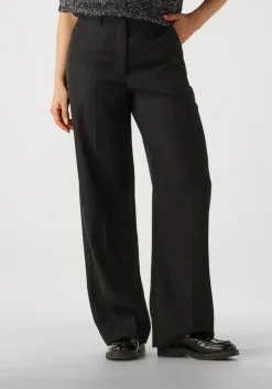 zwarte minus pantalon mslivina straight leg pant