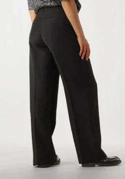 zwarte minus pantalon mslivina straight leg pant