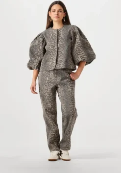 zwarte minus straight leg jeans rana pant