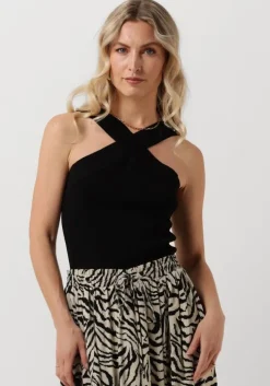 zwarte minus top irene knit top