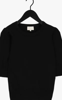 zwarte minus top liva knit tee