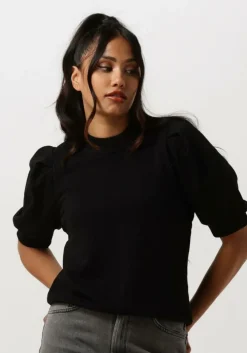 zwarte minus top mika sweat