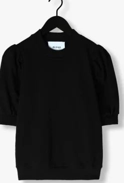 zwarte minus top mika sweat