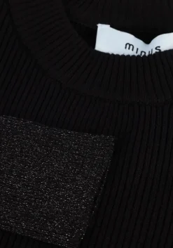 zwarte minus tops & t-shirts msfine knit pullover