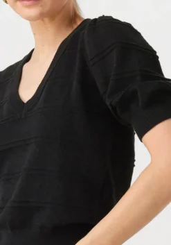 zwarte minus trui kesha knit pullover