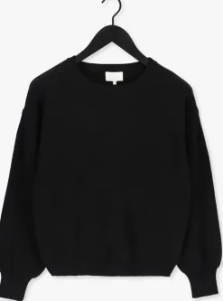 zwarte minus trui lupi knit pullover