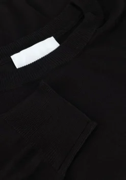 zwarte minus trui msmekira solid knit pullover