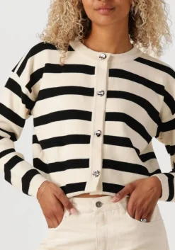 zwarte minus vest madina knit cardigan