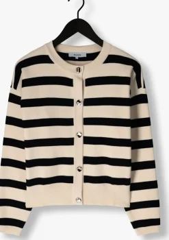 zwarte minus vest madina knit cardigan