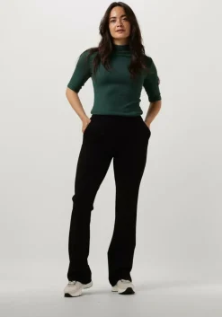 zwarte modström flared broek tanny flare pants