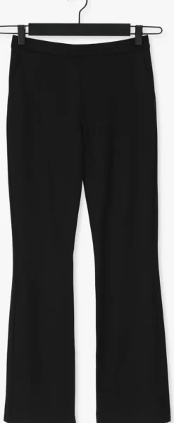 zwarte modström flared broek tanny flare pants