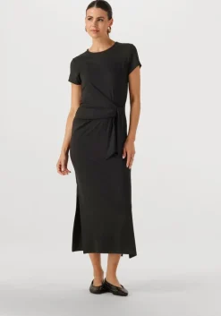 zwarte modström maxi jurk markmd dress