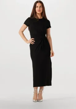zwarte modström maxi jurk markmd dress