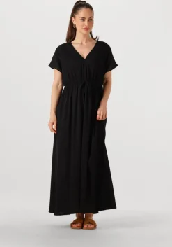 zwarte modström maxi jurk nemumd dress