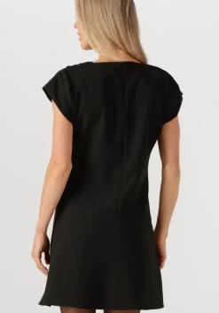 zwarte modström mini jurk pandymd dress